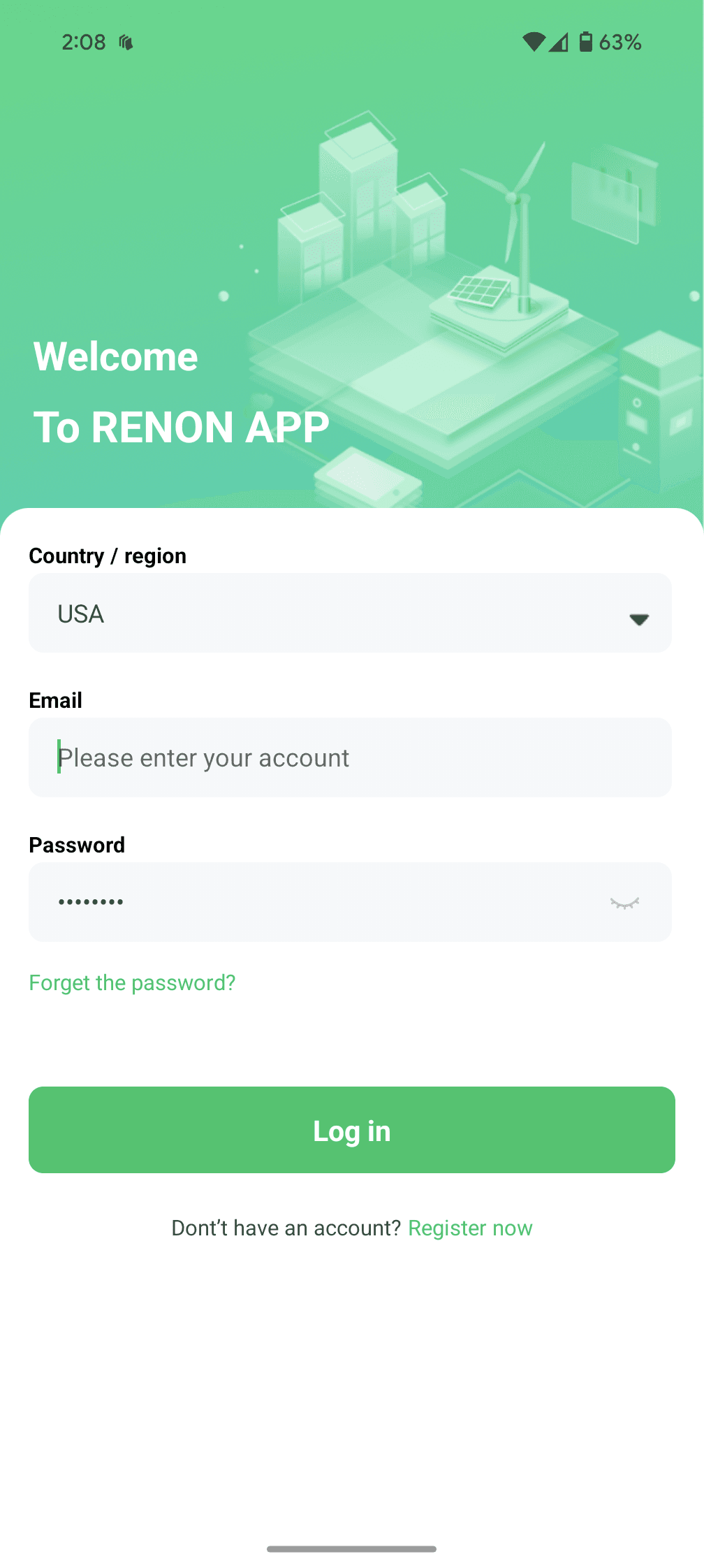 How to Create Renon Smart account