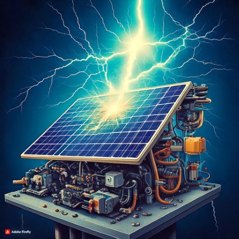 Lightning & Surge Protection for Solar & Battery Systems